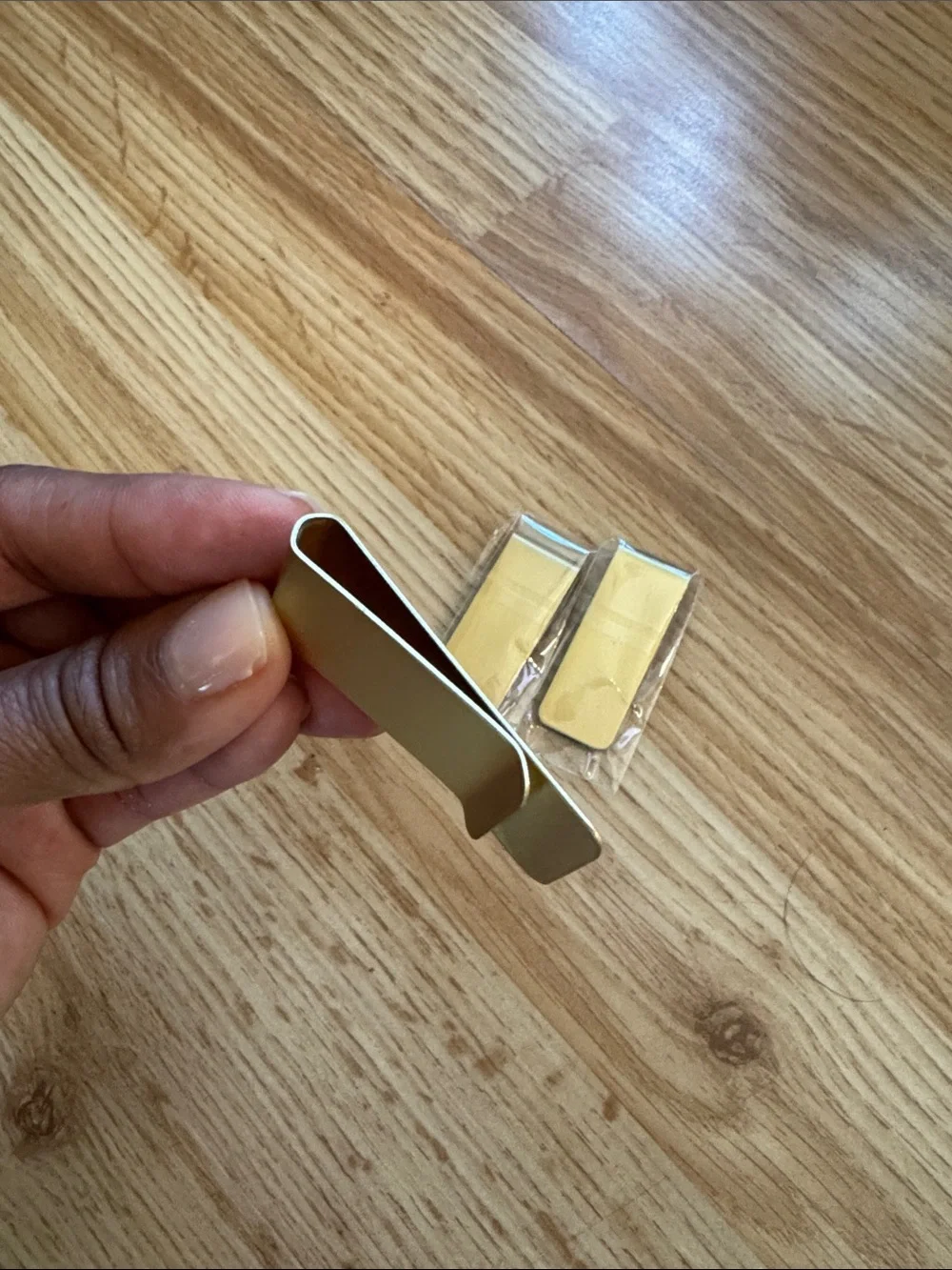 Gold Metal Money Clip Set ✨